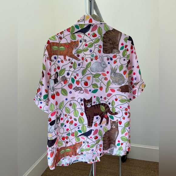 Karen Mabon “Strawberry Fields” PJ Set, S - Picture 4 of 15